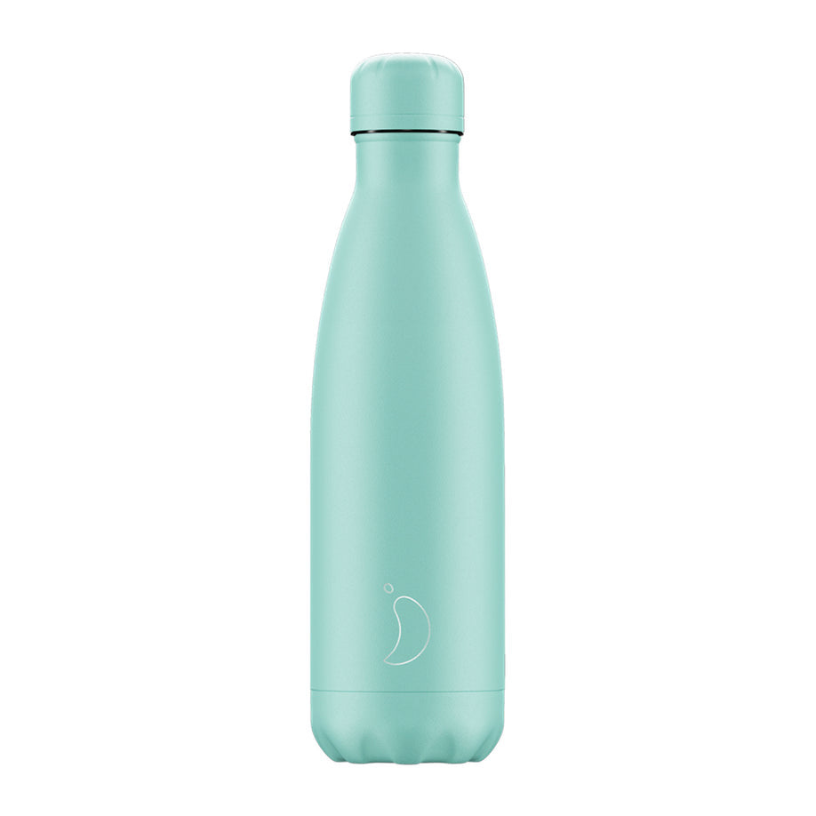 500ml Chilly's Bottle - Pastel All Green