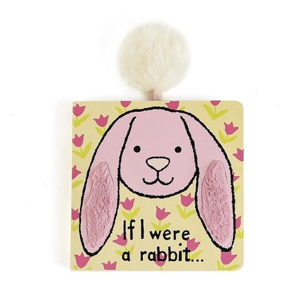 If I were a Rabbit Board Book (Pink)