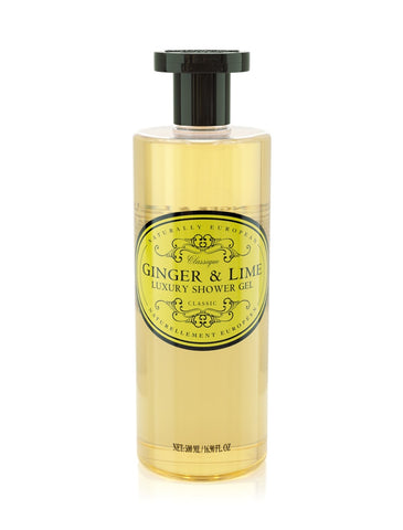 cadeauxwells - Naturally European Ginger & Lime Shower Gel - The Somerset Toiletry Company - Perfumery