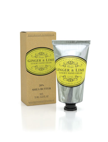cadeauxwells - Naturally European Ginger & Lime Hand Cream - The Somerset Toiletry Company - Perfumery